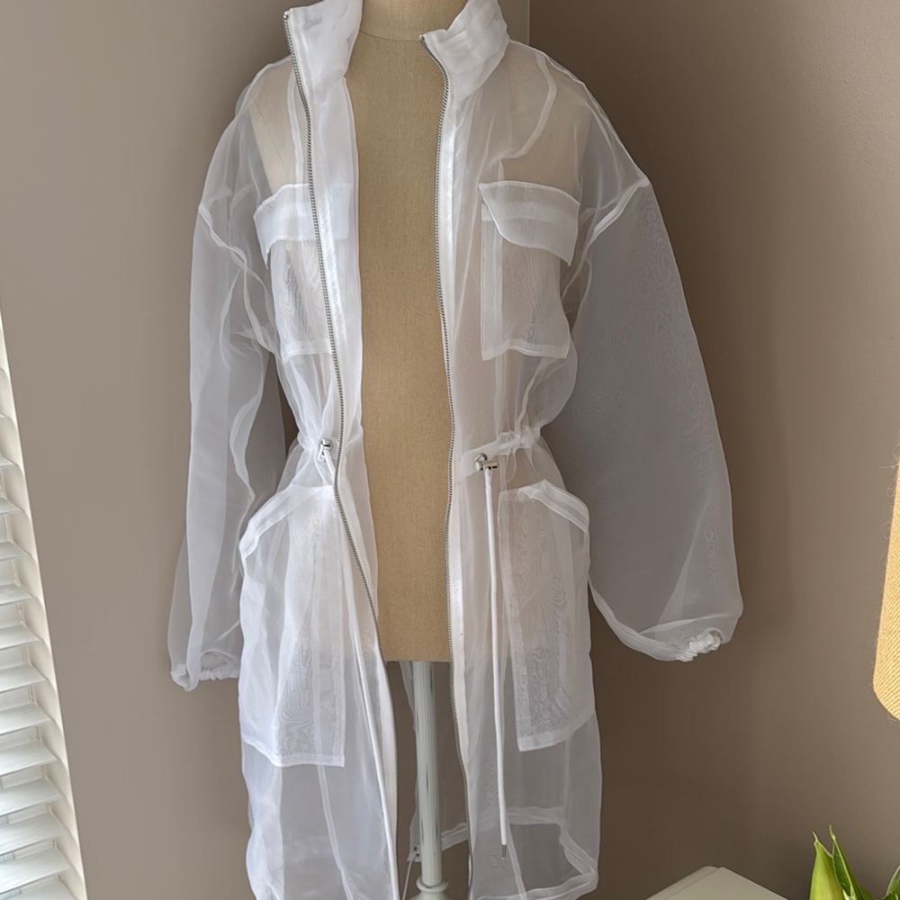 Sheer White Jacket